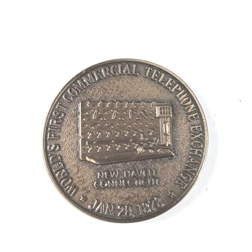 Vintage Southern New England‎ Telephone First Exchange Commemorative Coin Token